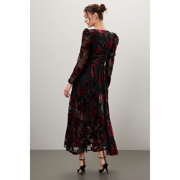 Rachel Parcell Burnout Velvet Dress ♥️ - Picture 2 of 9